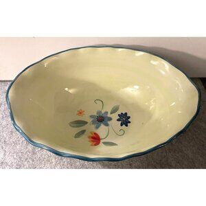 Vintage Phaltzgraff Oval Serving Bowl  Verona Design  11.5" x 8.25"  #2466